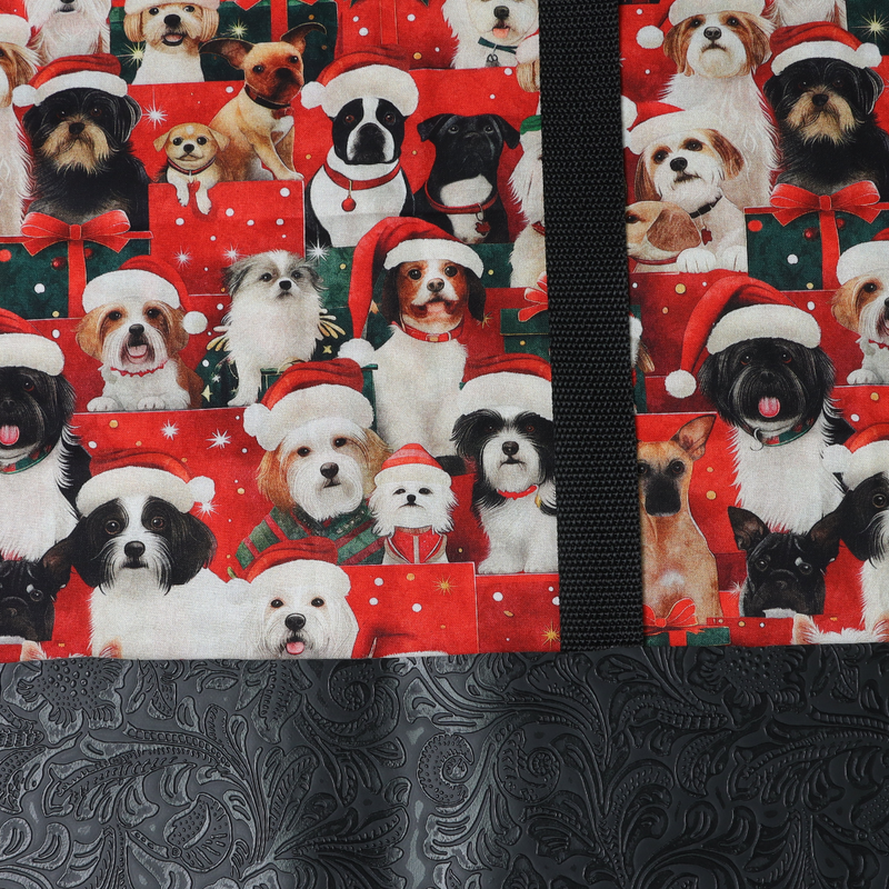 Easy Tote Bag Fabric Kit - Doggo Holidays