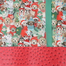 Easy Tote Bag Fabric Kit - Santa Paws