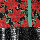 Easy Tote Bag Fabric Kit -Poinsettia Penny
