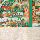 Easy Tote Bag Fabric Kit - Christmas Village