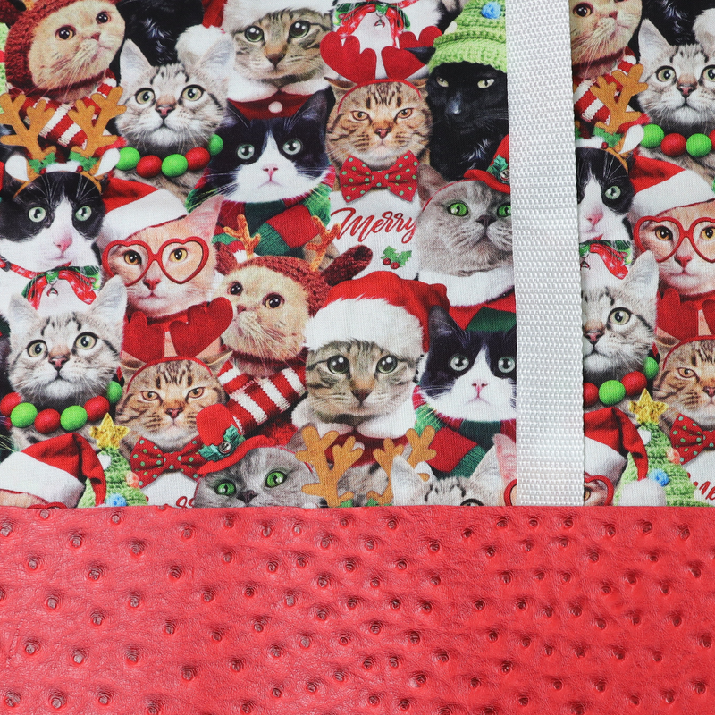 Easy Tote Bag Fabric Kit - Meowy Day