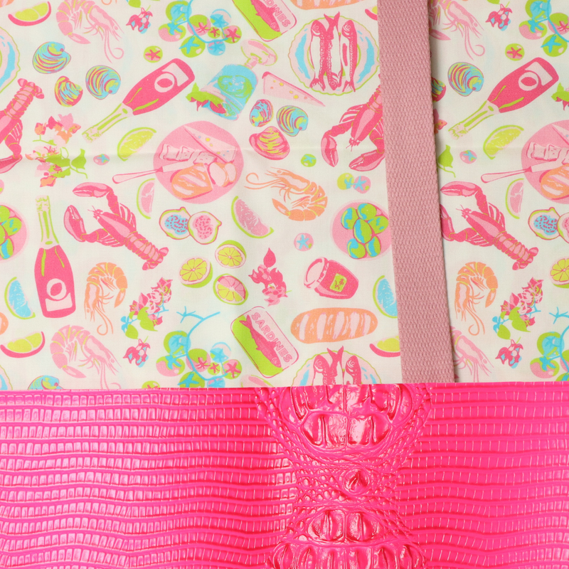 Easy Tote Bag Fabric Kit - Lily By The Sea