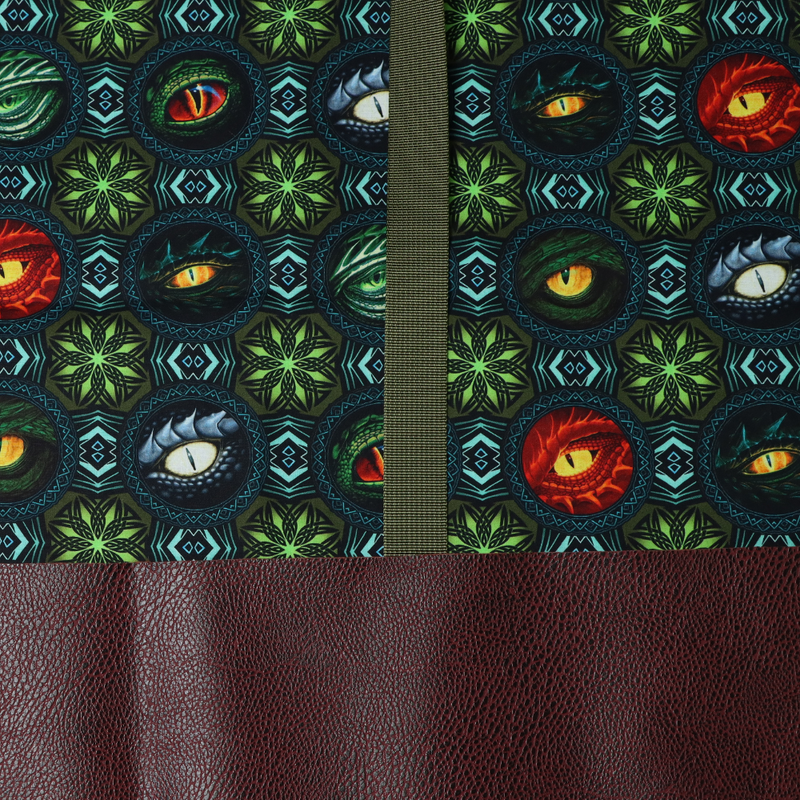 Easy Tote Bag Fabric Kit - Emerald Reign