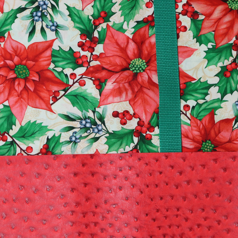 Easy Tote Bag Fabric Kit - Blooms Of The Holiday