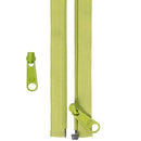 50in Separating Zipper and Extra Slide Apple Green ZIP50-200