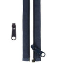 50in Separating Zipper and Extra Slide Navy ZIP50-235