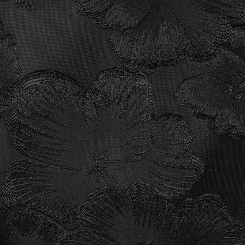 56" Tone on Tone Flowers JS-3113-BLACK