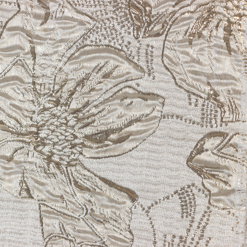 58" Big Flower Brocade-13 Gold BRO-5201-LIL-13GOLD