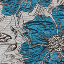 58" Big Flower Brocade-2 Turquoise BRO-5201-LIL-2TURQ