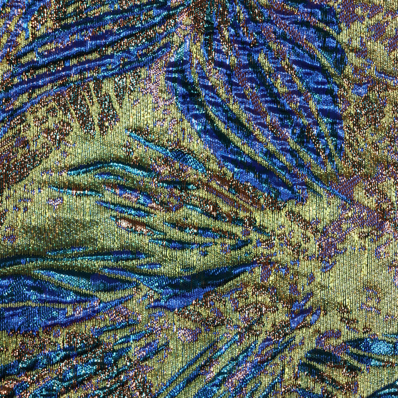58" Tropical Metallic Brocade-4 BRO-5207-LIL-4