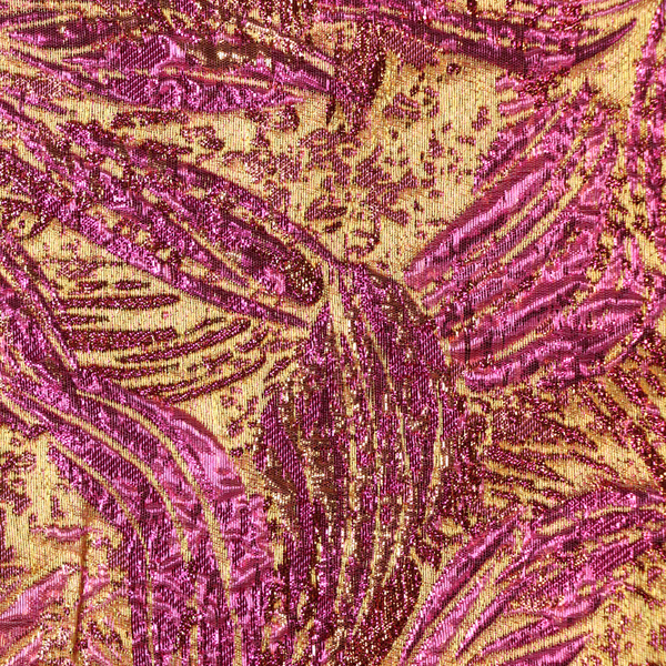 58" Tropical Metallic Brocade-8 BRO-5207-LIL-8