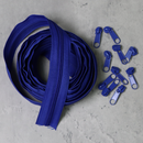 5 Yards Zipper Tape (10 Pulls)- Royal Blue