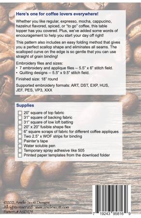 Good Morning Coffee ASD279