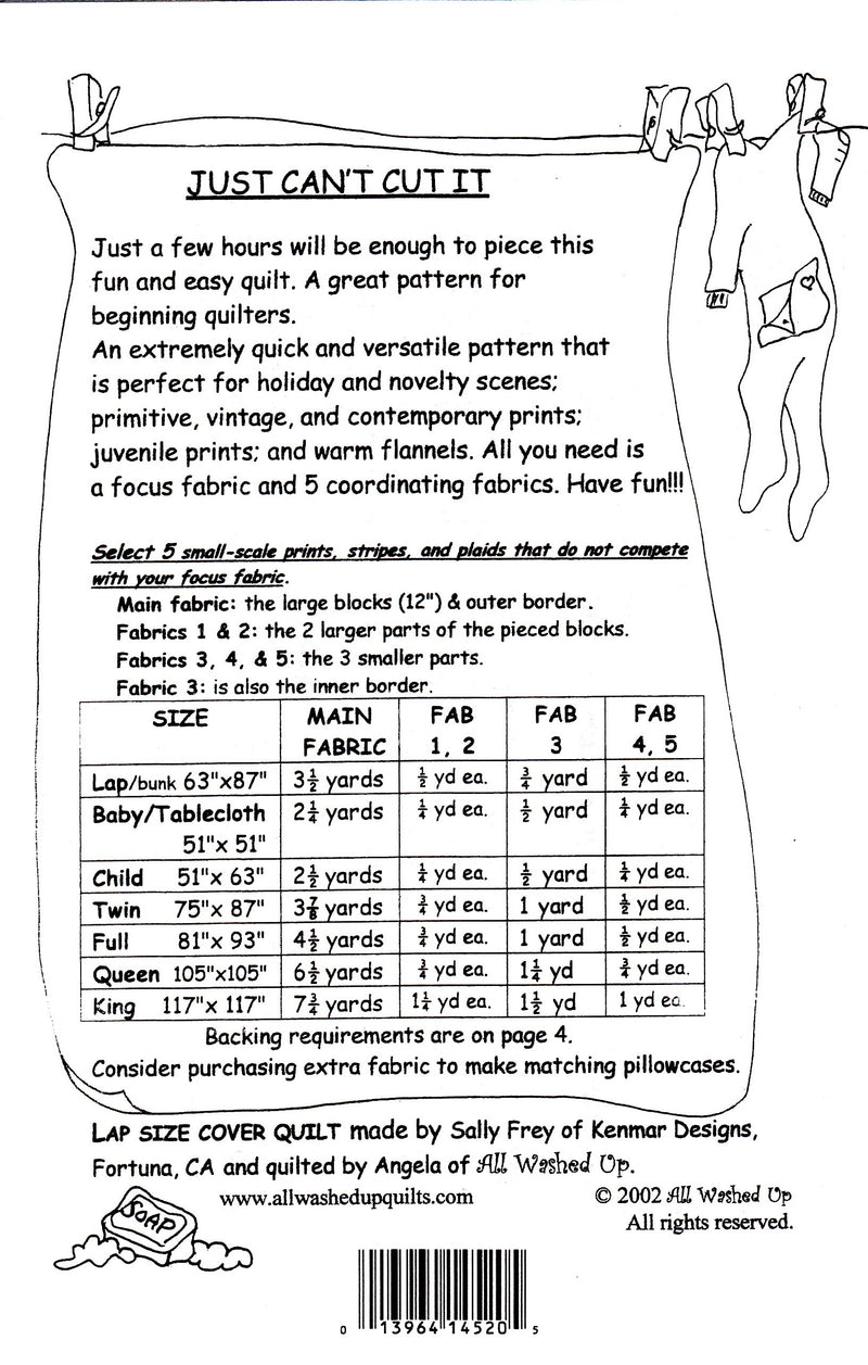 Just Cant Cut It - AWU01