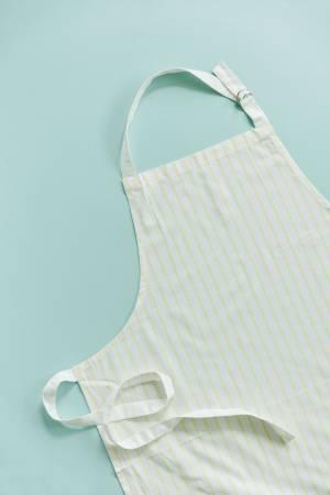 Adult Apron Blank, Pinstripe,Adjustable Neck KBKD264