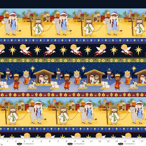 Away In A Manger-Blue 4190-77