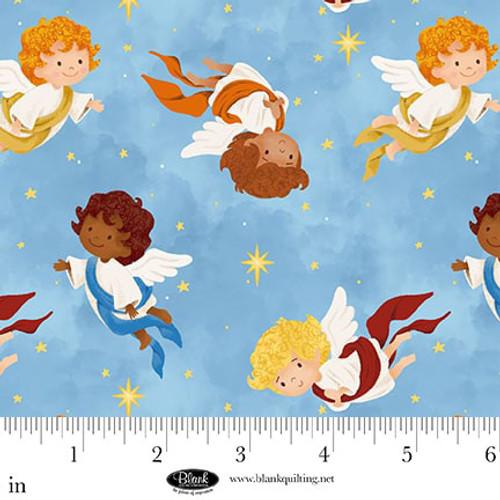 Away In A Manger-Lt Blue 4192-70