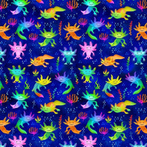 Axolotl Salamanders-Royal GAIL-CD2889-ROYAL