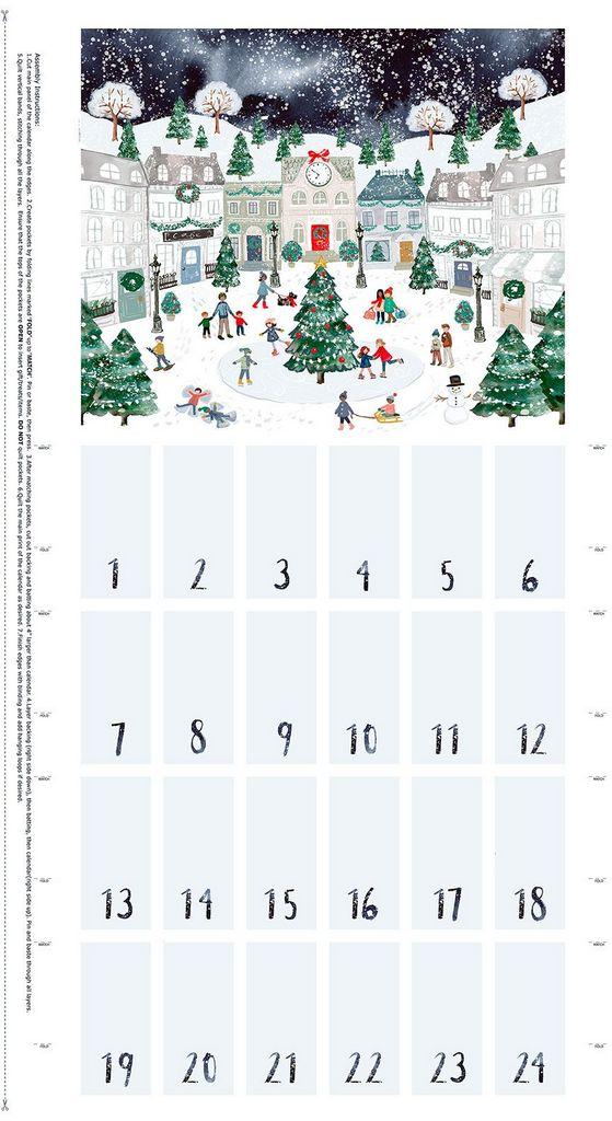 Baby It's Cold Outside-24" Advent Panel Multi STELLA-DCJ3138-MULTI