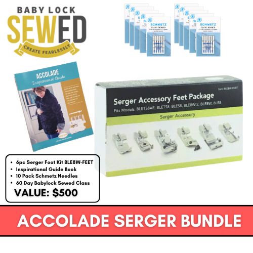 BabyLock Accolade Serger - BLS8  |  Included FREE: Accolade Bundle