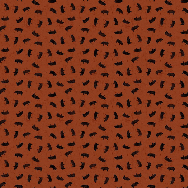 Backyard BBQ Pigs Brick Y4419-51