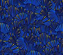 Baiame's Spirit-Fan Spray Blue OA598341