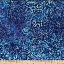 Bali Batik-Bubbles Sapphire W2612-230