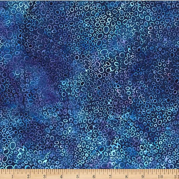Bali Batik-Bubbles Sapphire W2612-230
