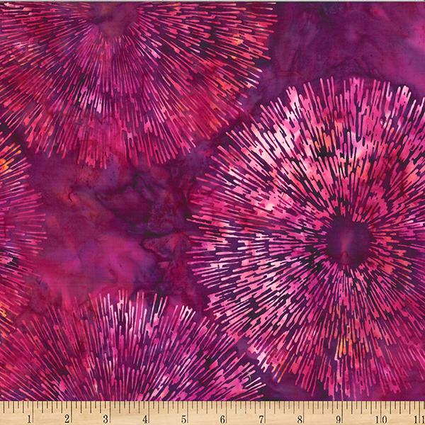 Bali Batik-Burst Ruby W2595-143