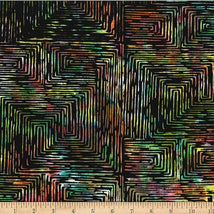 Bali Batik-Lined Geo Sunset W2573-151