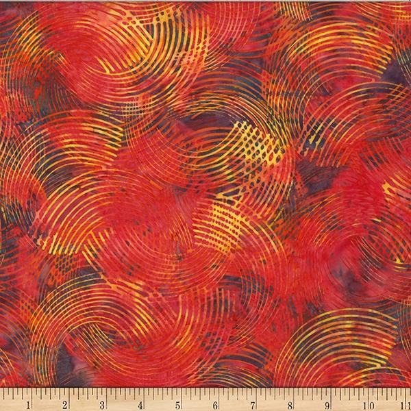 Bali Batik-Organic Lines Poppy W2572-224