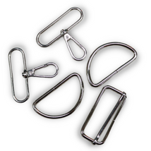 Basic Bag Hardware Set 2" -  Nickle