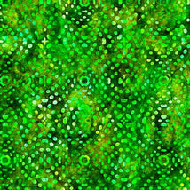 Bedazzled-Textural Dots Green 2600-31128-G