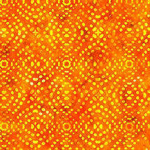 Bedazzled-Textural Dots Orange 2600-31128-O