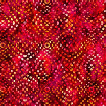 Bedazzled-Textural Dots Red 2600-31128-R