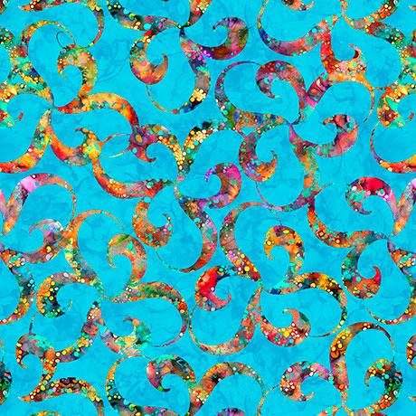 Bedazzled-Twists Turquoise 2600-31127-Q