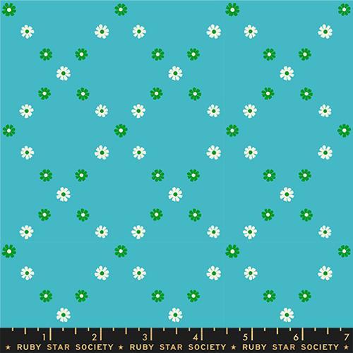 Best Day Ever - Diamond Flowers Dark Turquoise RS0107-16