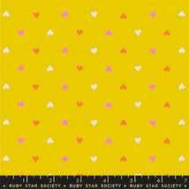 Best Day Ever - Hearts Ditsy Blender Golden Hour RS0091-17