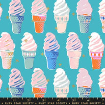 Best Day Ever - Ice Cream Metallic Turquoise RS0105-17M