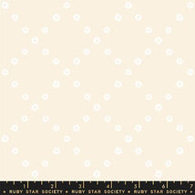 Best Day Ever - Diamond Flowers White On Natural RS0107-11