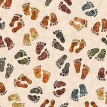 Bigfoot-Footprints Tan 2600-30995-E