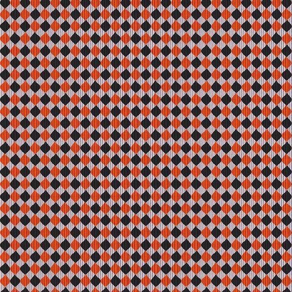 Apothecary-Diamond Stripe Orange/Black 12025173