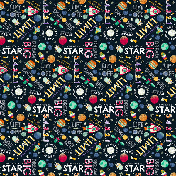 Blast Off! Digital-Words Black Y4389-3