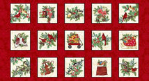 Blooms Of The Holidays-24" Panel 8388-88