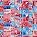 Return To Sender-Stamp Sheet Red/Blue 12025612