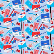 Return To Sender-Writing Desk Red/Blue 12025614