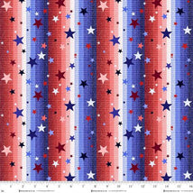 Patriotic Pop Pearlescent-Multi/Red/White/Blue 3475-87