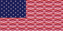 Patriotic Pop Pearlescent-25"Panel Multii/Red/White/Blue 3478P-87