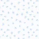 Amalfi Coast-Bees White/Blue W105-007-055