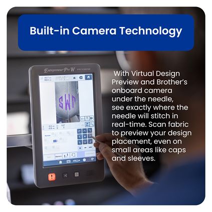 Brother PR1060W Professional 10-Needle Embroidery Machine